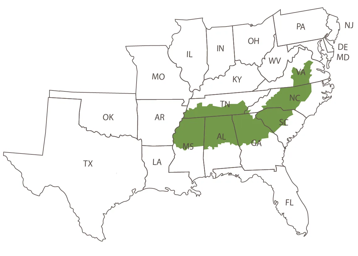 Piedmont-Map